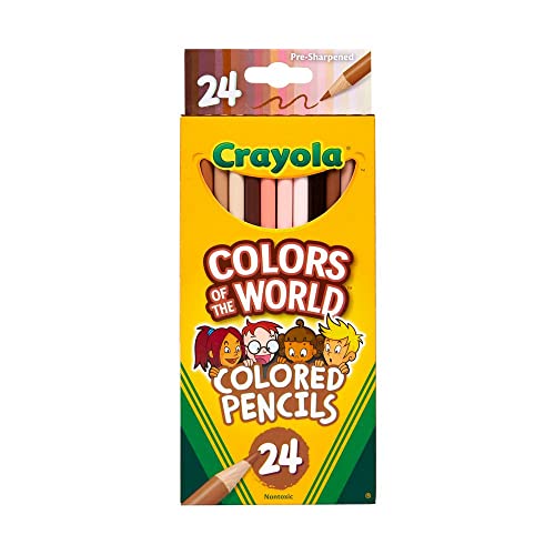 Crayola® Color Of The World Colored Pencils, 3 mm, Assorted...