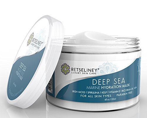 Retseliney Deep Sea Marine Facial Mask + Vitamin E & Kaolin Clay (4 fl oz / 120ml)