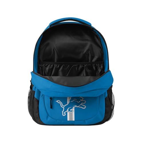 Image of FOCO Detroit Lions NFL Alternate Color Action Backpack - Blue