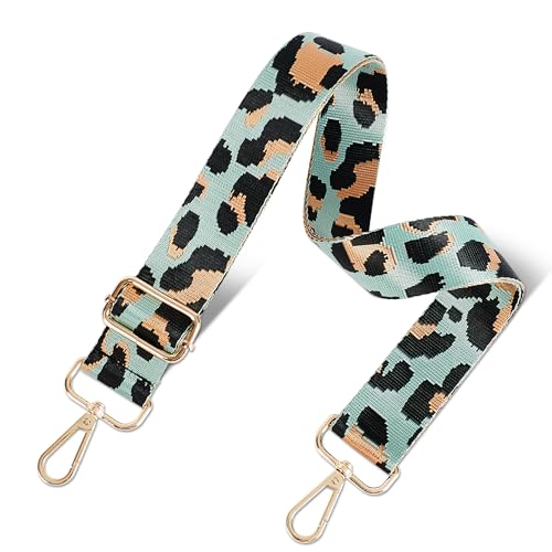 Image of chushui Leopard Print Purse Strap for Women,Adjustable Crossbody Bag Strap
