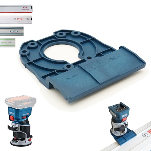 Adaptateur de rail de guidage professionnel pour Bosch GKF 18V-8 pour Makita/Bosch/Festool/Mafell...