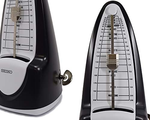 Seiko SPM320 Métronome Noir/Blanc - Les Beatles, Paul McCartney, John Lennon, RIngo Starr, George Harrison Seiko SPM320 Métronome Noir/Blanc – Image 6