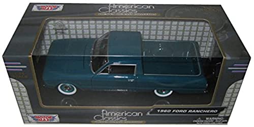 1960 Ford Falcon Ranchero Pickup Verde 1/24 Motormax miniatura 7