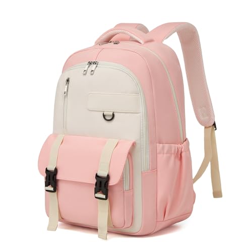 Sac à dos scolaire grande capacité avec compartiment PC portable 15.6