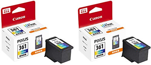Amazon.co.jp: キヤノン 純正インク BC-361 3色カラー 2本セット