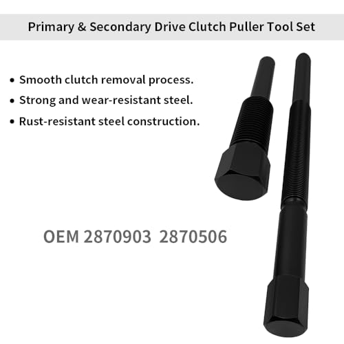 Image of Primary & Secondary Drive Clutch Puller Tool Set Replacement for Polaris ATV 550 570 800 850 900 OEM#2870903 2870506