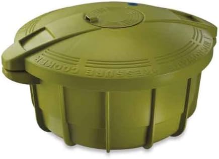 Presitige Microchef Microwave Pressure cooker with Separators and Steam Plate - Green (USFDA, RoHs, REACH Tested for Safety)