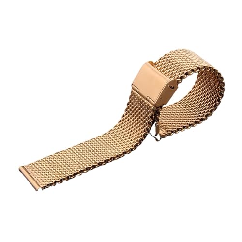 Bracelet montre maille fine acier inoxydable boucle 18mm 20mm 22mm 24mm