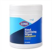 Clorox Pro Alcohol Free Hand Sanitizer Wipes with BZK - Gentle Hand Sanitizing Wipes for Hands in Bulk Canister - Disinfecting Sanitizer Solution for School Supplies & Office Use, 270 Count