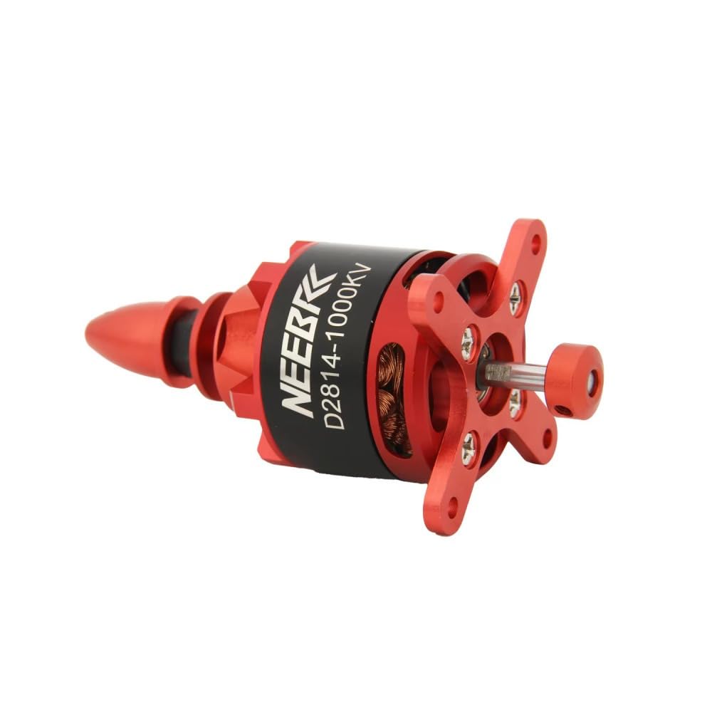 Motore Brushless Outrunner 1000KV 6mm Albero 3-4S Lipo per 12×6/11×7 Elica RC Drone Multirotore Quadcopter Fai da Te FPV Accessori per Aeromobili (1 Pezzo)