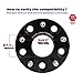 KSP 5x4.5 Wheel Spacers for Compass Patriot 2007-2015,20mm(3/4