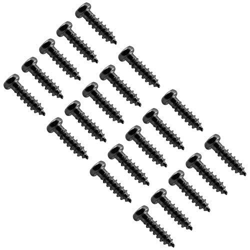 Seismic Audio - SAGA01-20Pack - Gold Replacement Screws for Fender, Gibson, Ibanez Guitar