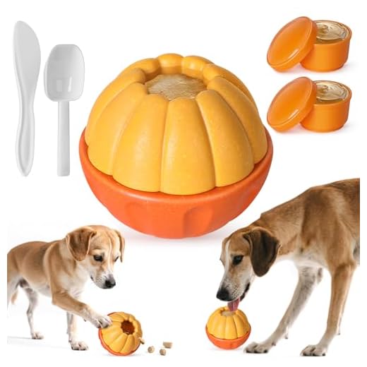 Interactive Dog Toys for Boredom, Dog Frozen Treat Toy to Keep Them Busy and Reduces Anxiety, Reusable Treat Dispensing Dog Toys Puzzle Toy for Small Medium Large Dogs, Low-Mess Design, Easy to Clean