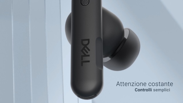 Dell Pro Plus EB525 Auricolari True Wireless Bluetooth 5.3 con