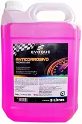 Aditivo Fluído Líquido Radiador Rosa Pronto Uso 5 Litros