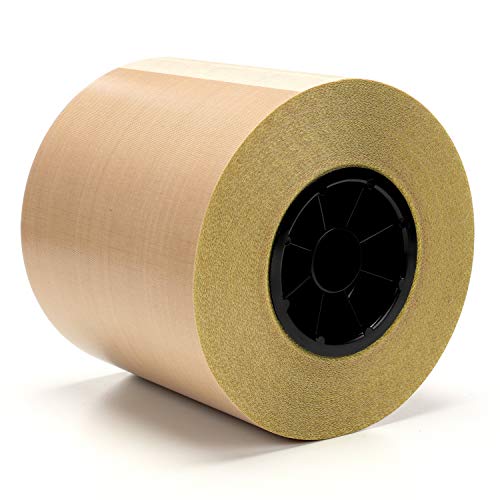 Image of 3M General Purpose PTFE Glass Cloth Tape 5153L, 6 inch x 36 yd. 6.8 mil, Light Brown