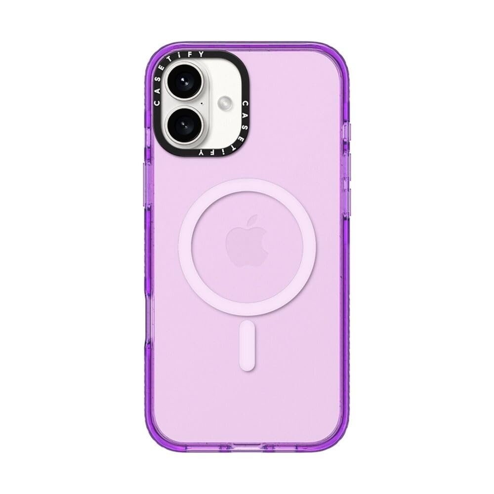 CASETiFY インパクト iPhone 16 Plus ケース [MagSafe対応/薄型 軽量/耐衝撃] - パープル