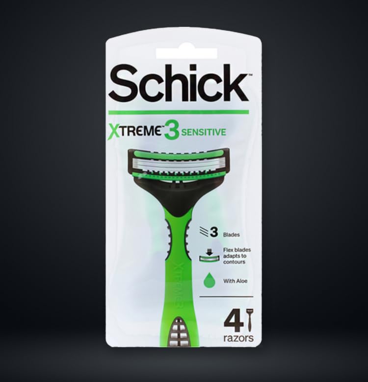 Schick Xtreme 3 Men Sensitive (Pack of 2)