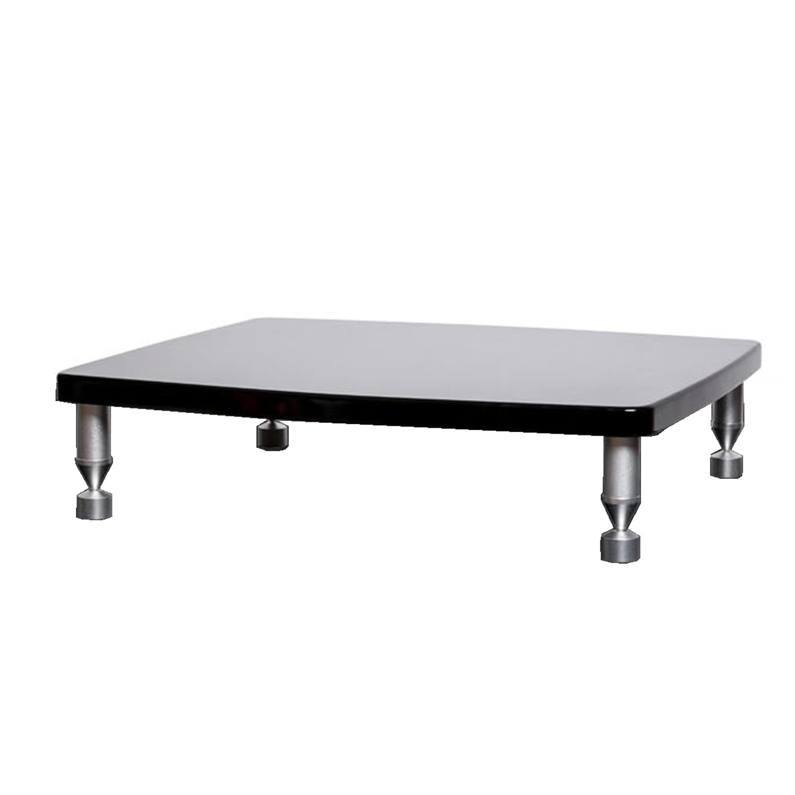 Support audio anti-vibration meuble stéréo en aluminium avec repose-pieds