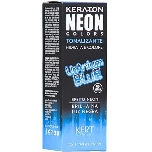 Tonalizante Keraton Neon 100G Uranium Blue