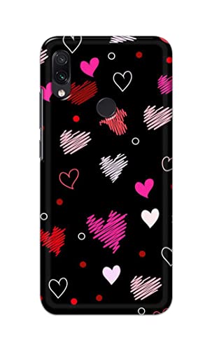 Image of PRINTFIDAA Vibrations of Love Hard Back Cover for Redmi Note 7 / Redmi Note 7 Pro /Redmi Note 7S Back Cover -(P6) KAT1009