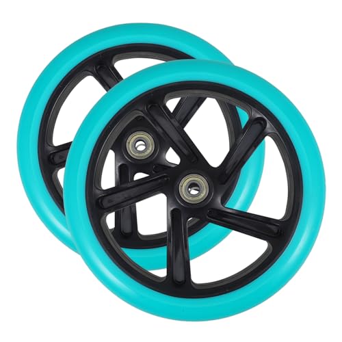 CHICAMPERA 2個 電動車椅子用キャスター 軽量静音滑らか転 安定サポート 簡単交換 メンテナンス可能