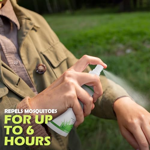 Mosquito Repellent Spray for Body, Bug Spray Travel Size Plant-Based, DEET-Free, Insect Repellent for Skin. Effective for Mosquitoes, Ticks and Biting Flies, 3.38 Fl Oz - Image 4