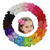 El tamaño de clips pelo infantil es cerca de 8 cm, son perfecta adornos pelo para niñas,chica, SI hay cualquir problema sobre nuestros pinzas pelo, por favor, contacta con nosotros