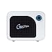 GTRS Guitar Amp Mini Portable Amplifier 5 Watt for Electric Guitar Rechargeable Support Bluetooth Connection with Mobile Devices White