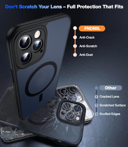 Coque antichoc iPhone 12 Pro MagSafe protégeant la caméra des chutes