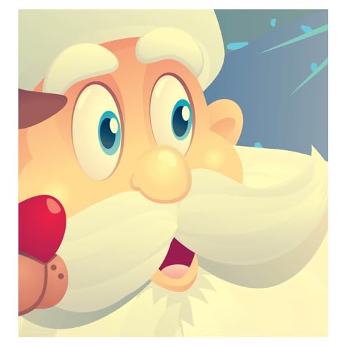 Cvpuzzles Santa Claus And Ruldolph Selfie 35 Piece Childrens Jigsaw Puzzle A Charming Holiday Scene For Kids thumb #2