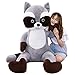 Haojie Peluche 150cm Grande Civet Cat Doll Panda Cuscino Peluche Carino Che VI accompagni a Dormire Abbraccio del Ragazzo della Ragazza Regalo,150cm
