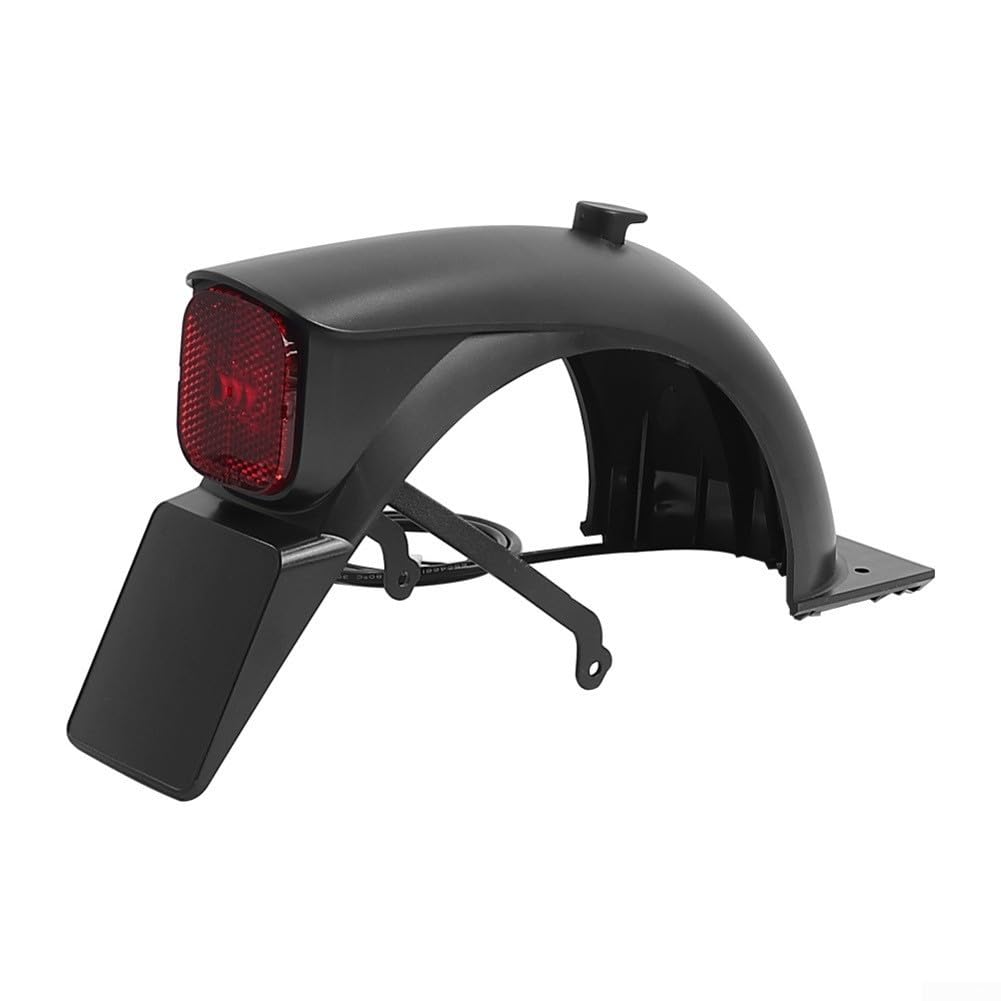Parafango posteriore con staffa fanale posteriore per Segway per Ninebot E2 E2 Plus - Parafango ABS, design a coda di anatra