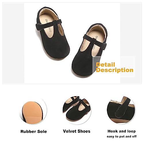 Image of Otter MOMO Toddler Little Boys Girl's Ankle Boots Side Zipper Lace-Up Outdoor Walking Shoes