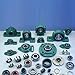 Peer Bearing FLANGE UNIT STANDARD FOUR BOLT WITH SET SCREW LOCKING INSERT (UCF214-44)