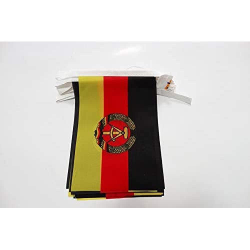 AZ FLAG Guirnalda 6 Metros, 20 Banderas de Ecuador 21x15 cm, Bandera Ecuatoriana 15 x 21 cm - Banderines — view 202
