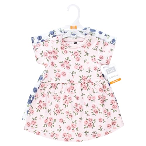 Image of Hudson Baby Girl's Cotton Dresses