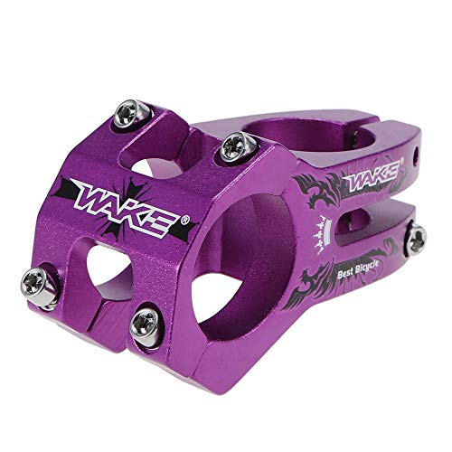 Bike Stem, Romacci Haste para bicicleta de liga de alumínio Braçadeira para bicicleta Haste 31,8 MM