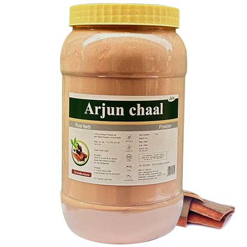 Jain Arjun Ki Chaal Power 1Kg | Arjuna Powder | Supports Heart Health | Natural & Preservatives Free Jain Arjun Ki Chaal Power 1Kg | Arjuna Powder | S