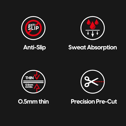 Pulsar Gaming Gears Supergrip Grip Tape Set for X3 Medium/Mini, Sweat-Absorbing, Powerful, Non-Slip, 3M Adhesive, No Residue, Mouse Grip Tape, Ultra Thin 0.5mm - Image 2