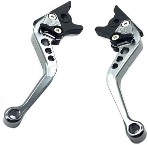 Motorcycle Brake Levers Hand Double Disc Brake CNC Universal Aluminum Motorcycle Lever for Most of Motorcycles Scooters Bike