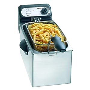 Bartscher BA.a165.103 friteuse met houder roestvrij staal 22 x 40 x 24 cm 3 l