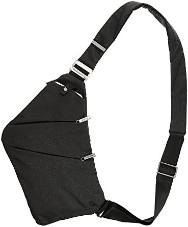 Lixada Sling Backpack Chest Bag Lightweight Outdoor Sport Travel Hiking Anti Theft Crossbody Shoulder Pack Bag Daypack