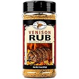 Hi Mountain Seasoning | VENISON RUB | Western Style BBQ Rub | Venison Seasoning | Delicious on Beef, Pork, and Venison including Deer & Elk | 11 Oz