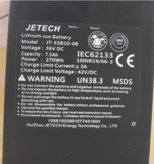 iScooter Electric Scooter Battery for i9&i8 Part Replacements
