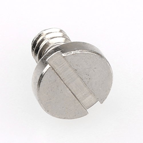 Parafuso de montagem de câmera de 6,35 mm para tripé monopé placa de liberação rápida LS009