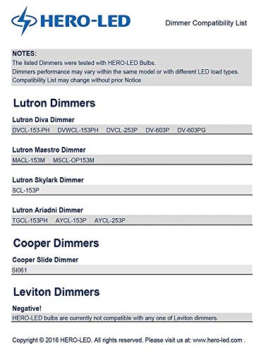 Hero-Led Dg9-45S-Ww27 Dimmable T4 G9 Led 120V Halogen Replacement Bulb, 3.5W, 40W Equivalent, Dustproof Protection Ip55, Warm White 2700K, 5-Pack #TOP6