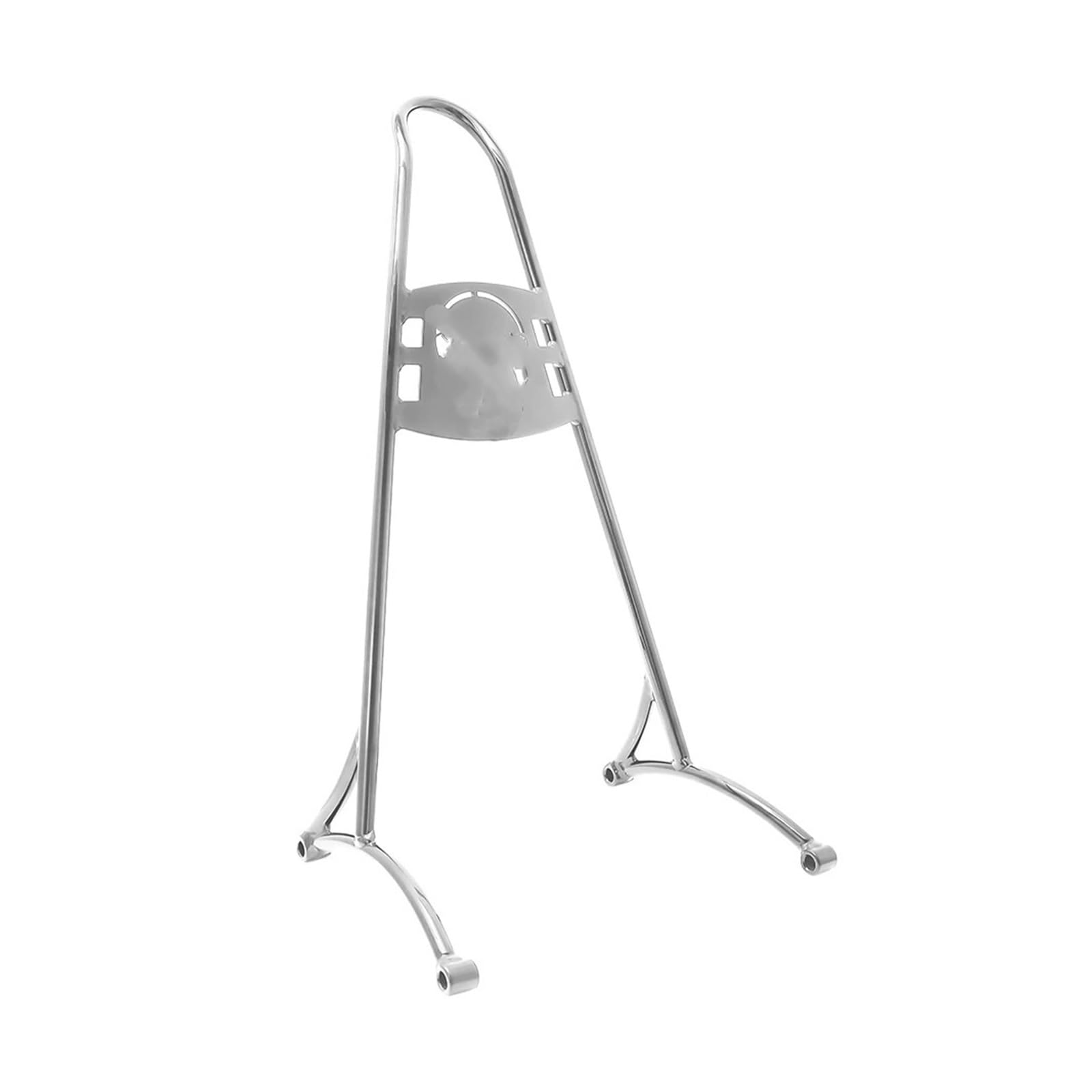 drążek Sissy z bagażnikiem Pasuje do Harley Sportster Iron Low 883 1200 XL Roadster 2004-23 "wysokie oparcie pasażera Sissy Bar(Chrome)