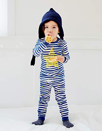 Image of VAENAIT BABY 12Months-12Years Toddler Kids Junior Boys Car Train Fireman Snug fit Sleepwear Pjs Set