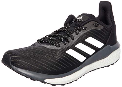 Adidas Solar Drive 19 W, Zapatillas Running Mujer, Negro (Core Black/FTWR White/Grey Six), 37 1/3 EU
